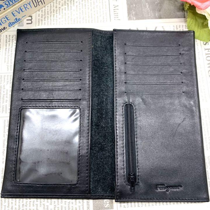 ブランド 美品 長財布 2075 IRc7b-m61703294516 Ferragamo レザー レディース