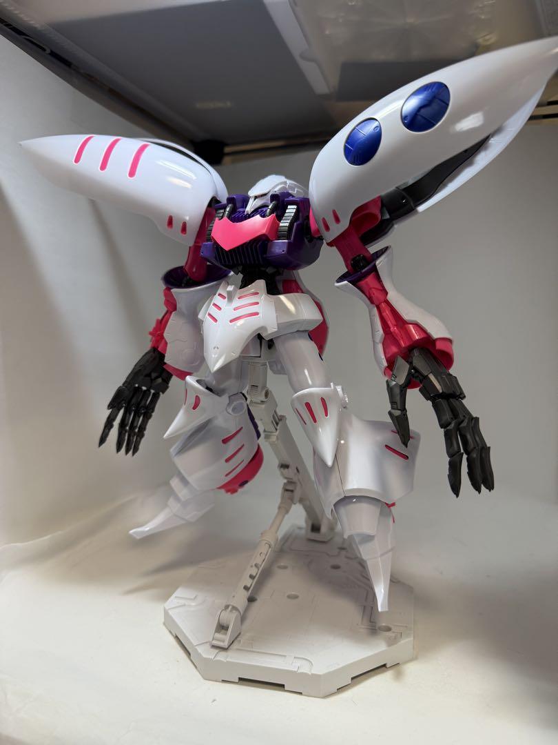 MGキュベレイアンベリール ガンプラ メタリックパーツで更に美しく。「MG キュベレイ・アンベリール