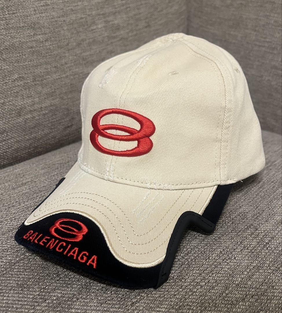 BALENCIAGA Loop Sports Icon cap ダメージ加工