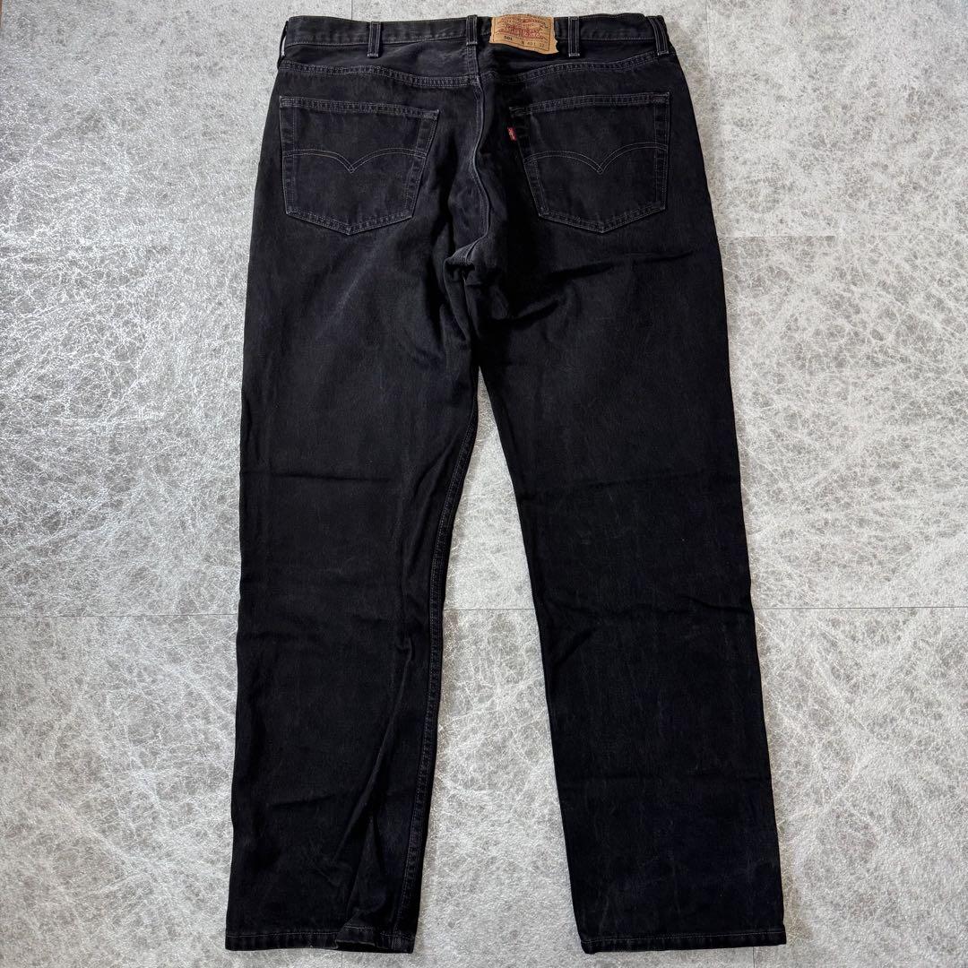 W40 Levi's 501 後染め USA製 ブラックデニム ボタン裏511