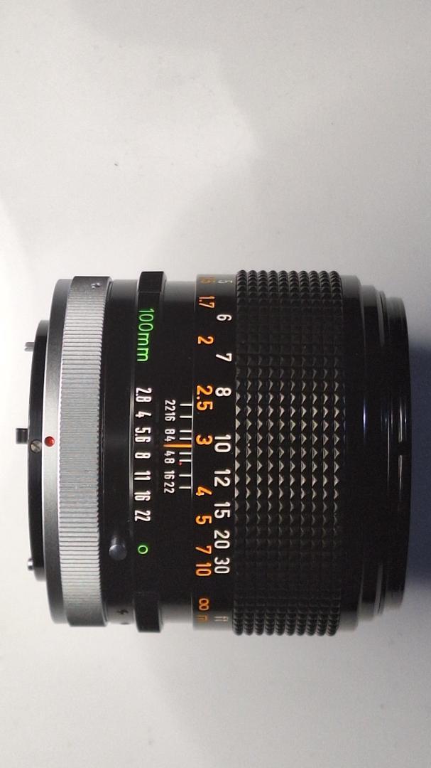 Canon FD 100mm F2.8 S.S.C.