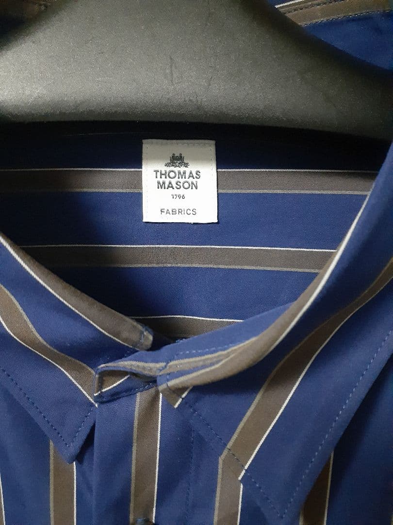 エディフィス EDIFICE トーマスメイソン THOMAS MASON シャツ