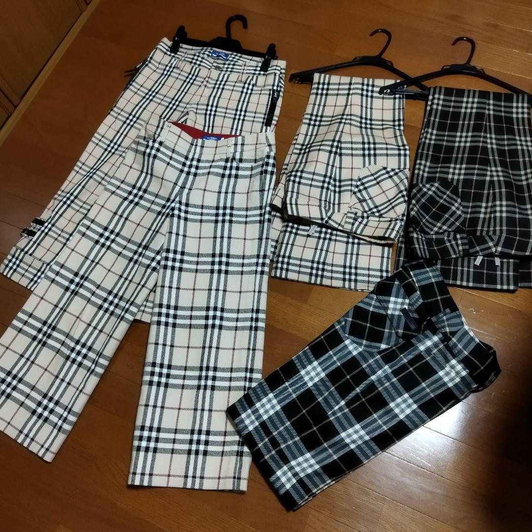 バーバリーブルーレーベル パンツ、スラックス5点セット