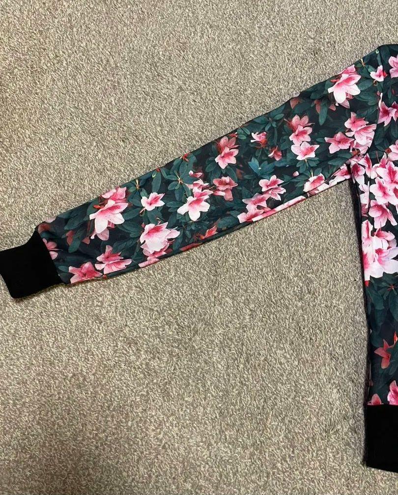 【新品未使用】adidas　アディダス　花柄　トラックジャケット　ジャージ　L