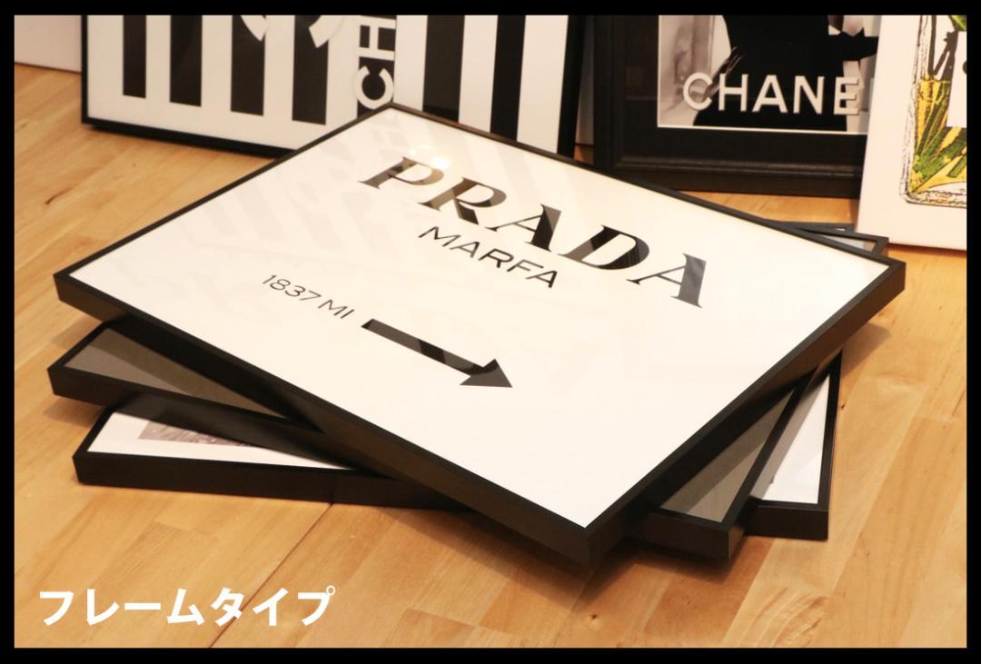 CHANELシャネル アートパネル 【C#65-A】XLサイズ・スキニーフレーム