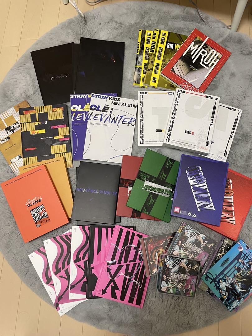 【最終お値下げ】【トレカ約300枚】straykids アルバム まとめ売り 最終お値下げ】【トレカ約300枚】straykids アルバム まとめ売り