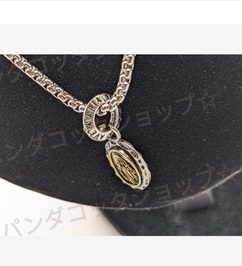 スターリングシルバー925 マリアネックレス - アクセサリー新