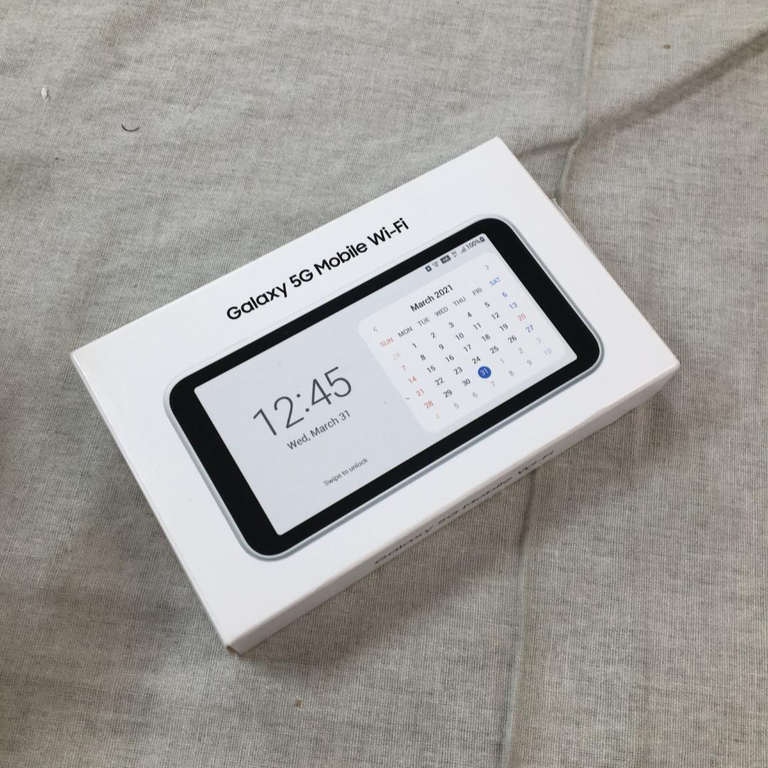 SAMSUNG Galaxy 5G Mobile Wifi SCR01 Sim Free Portable Router