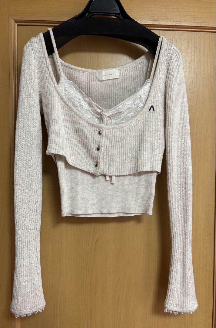 アンドマリー Brenda lace knit set