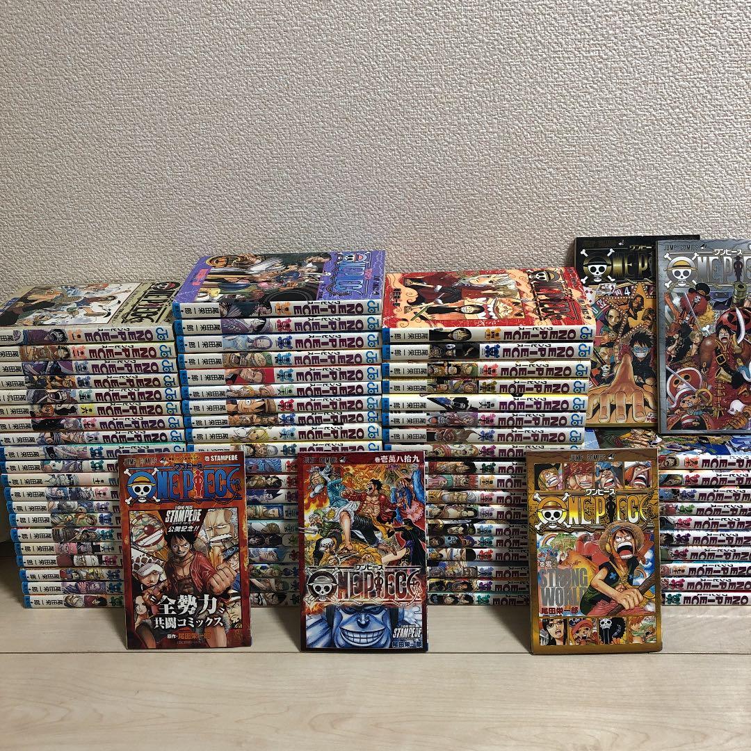 メルカリ ワンピース 1巻 69巻 週末価格 更に 全巻セット 5 500 中古や未使用のフリマ
