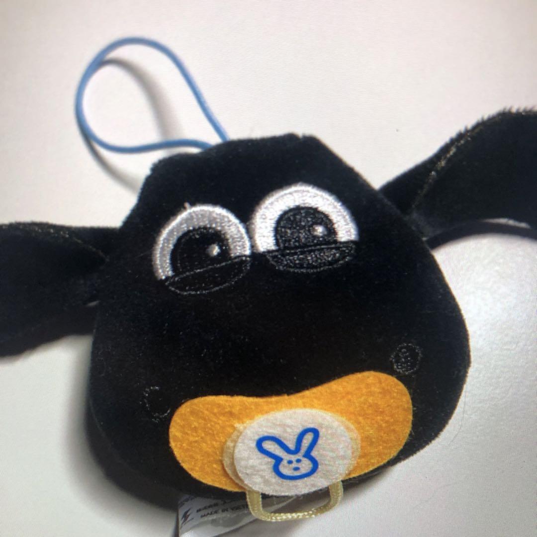 黒い動物マスコット ぬいぐるみ