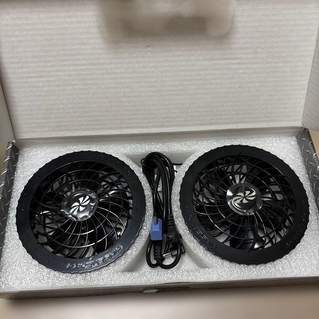 ク*ア様 クロダルマ AIR SENSOR-1 KS-10 空調服用 ファンバッ