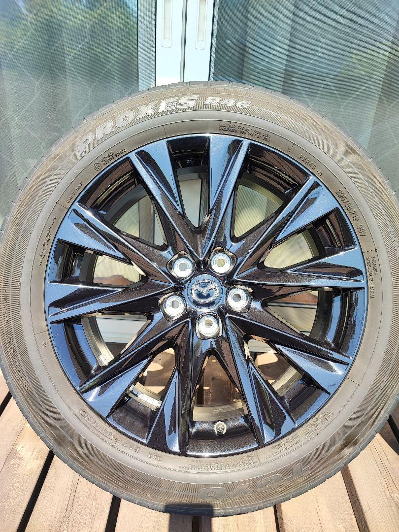 19インチ マツダ ブラックトーンエディション　タイヤホイールセット TOYO