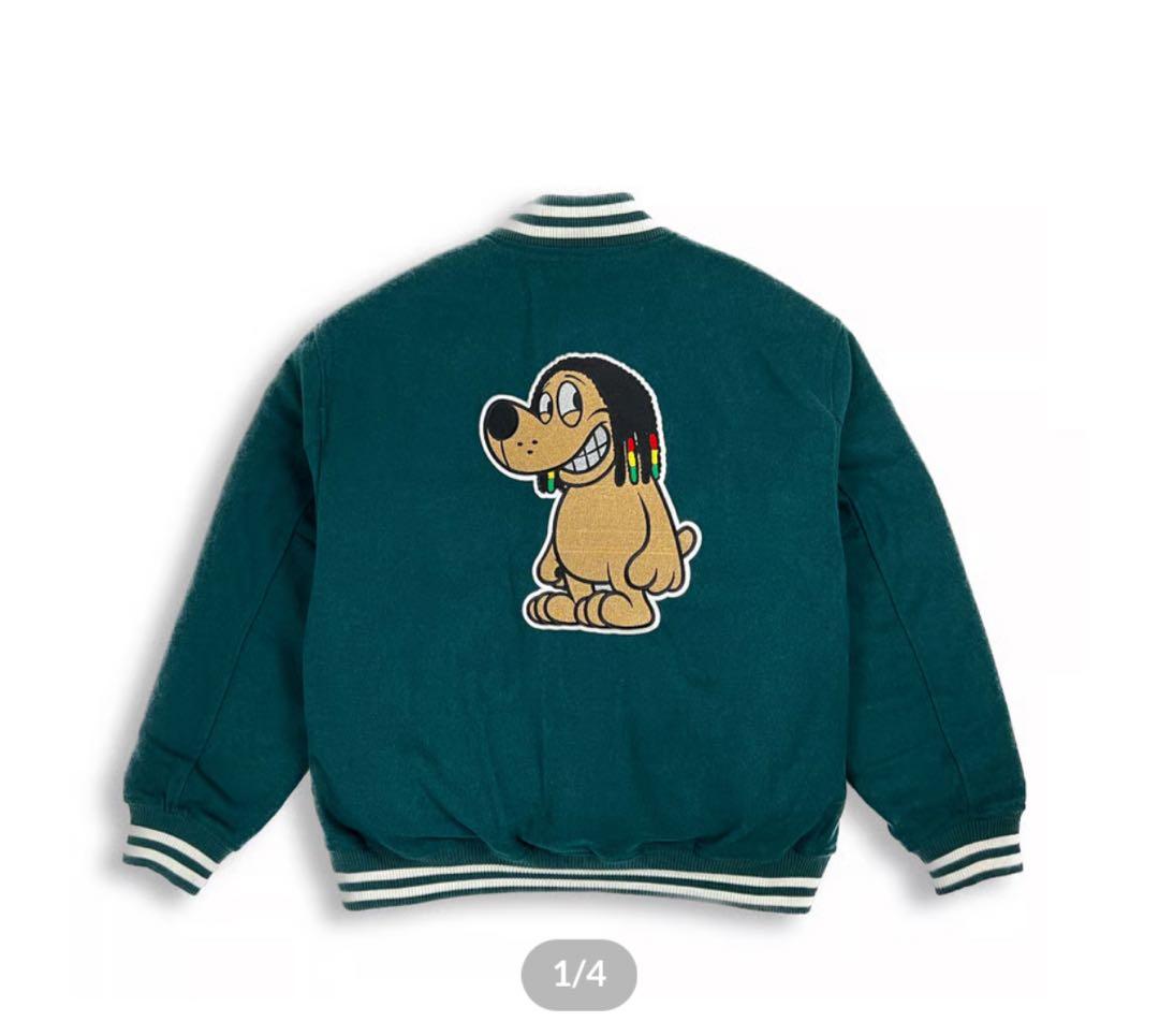 ナスティードッグ　スタジャン　緑