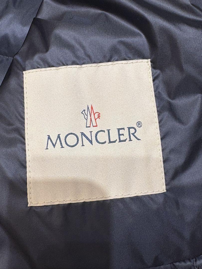 Moncler ダウンベスト 黒 収納袋付き　　　0 ネイビー　LIANE