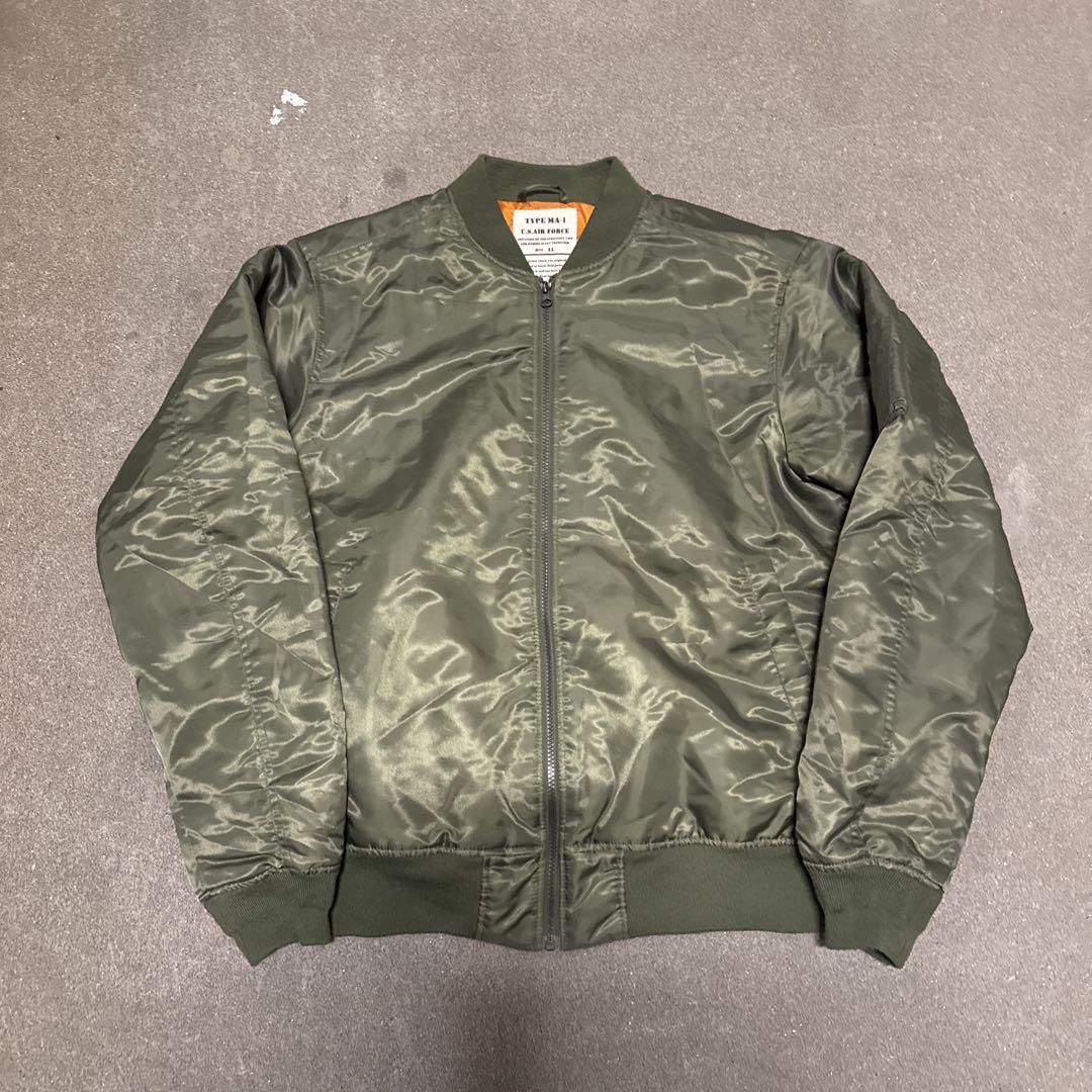 US.AIR.FORTH MA-1 military flight jacket