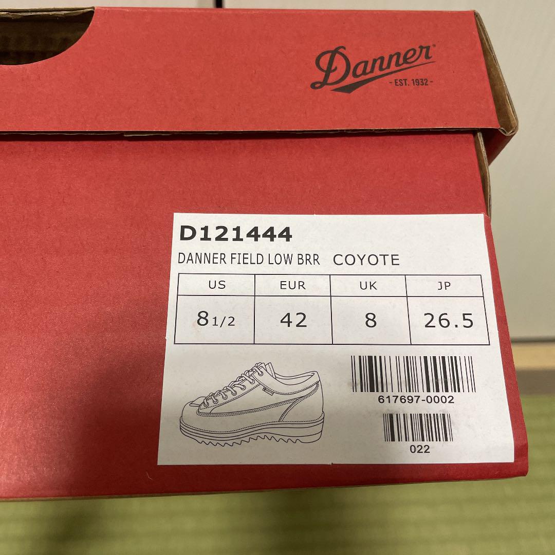 BRIEFING×DANNER FIELD LOW BRR【新品未使用】