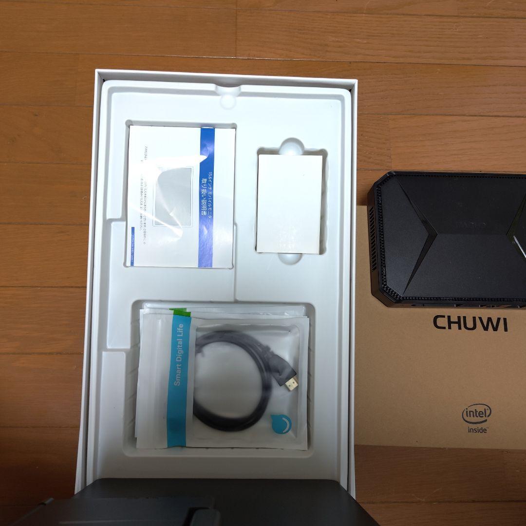 N100 CHUWI HeroBox2023 Mini PCセット