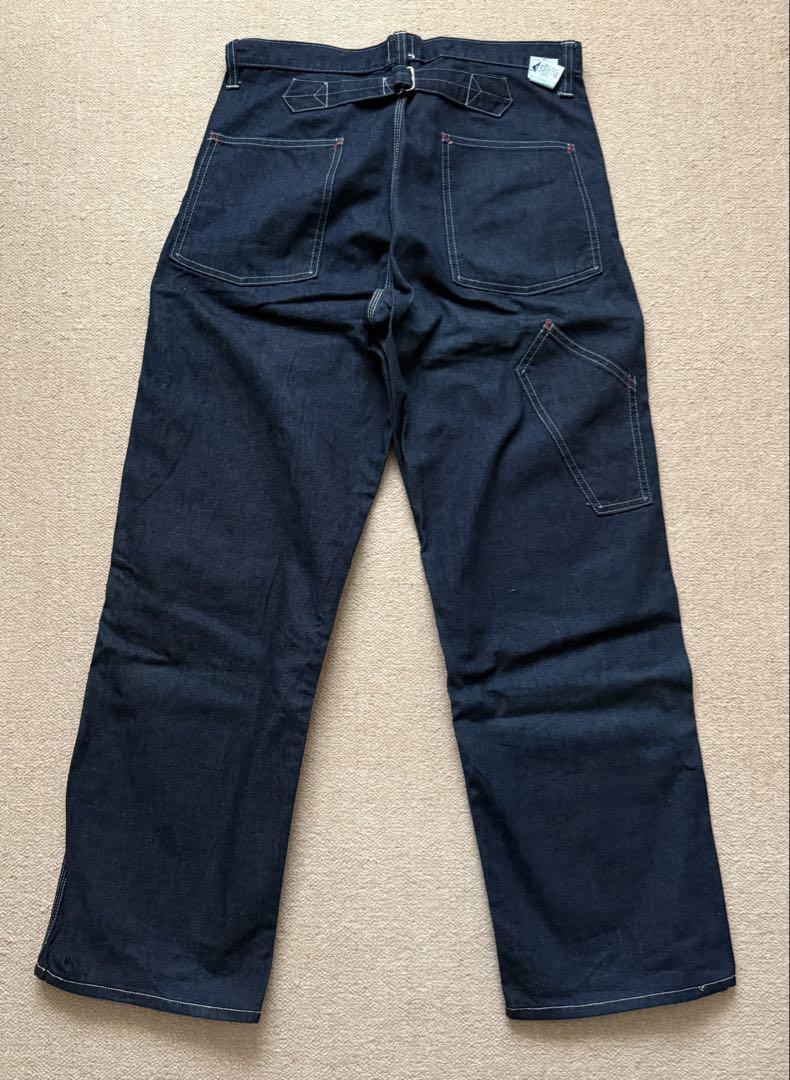 【美品】ポストオーバーオールズ ペインターパンツ POST OVERALLS