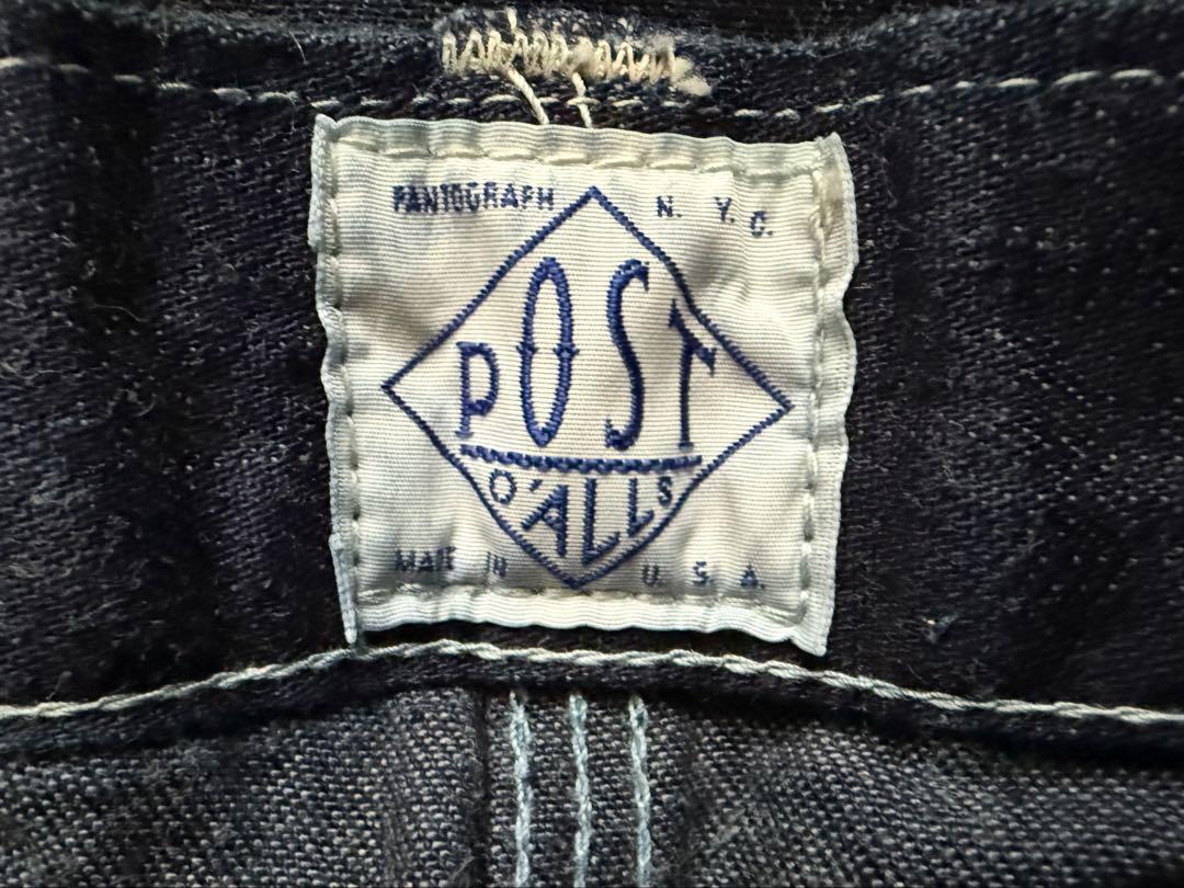 【美品】ポストオーバーオールズ ペインターパンツ POST OVERALLS