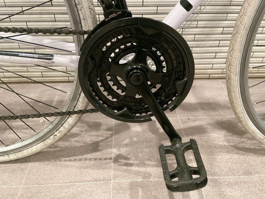 東京美品　オオトモ製　NEXTYLE ネクスタイル　クロスバイク　自転車　泥除付