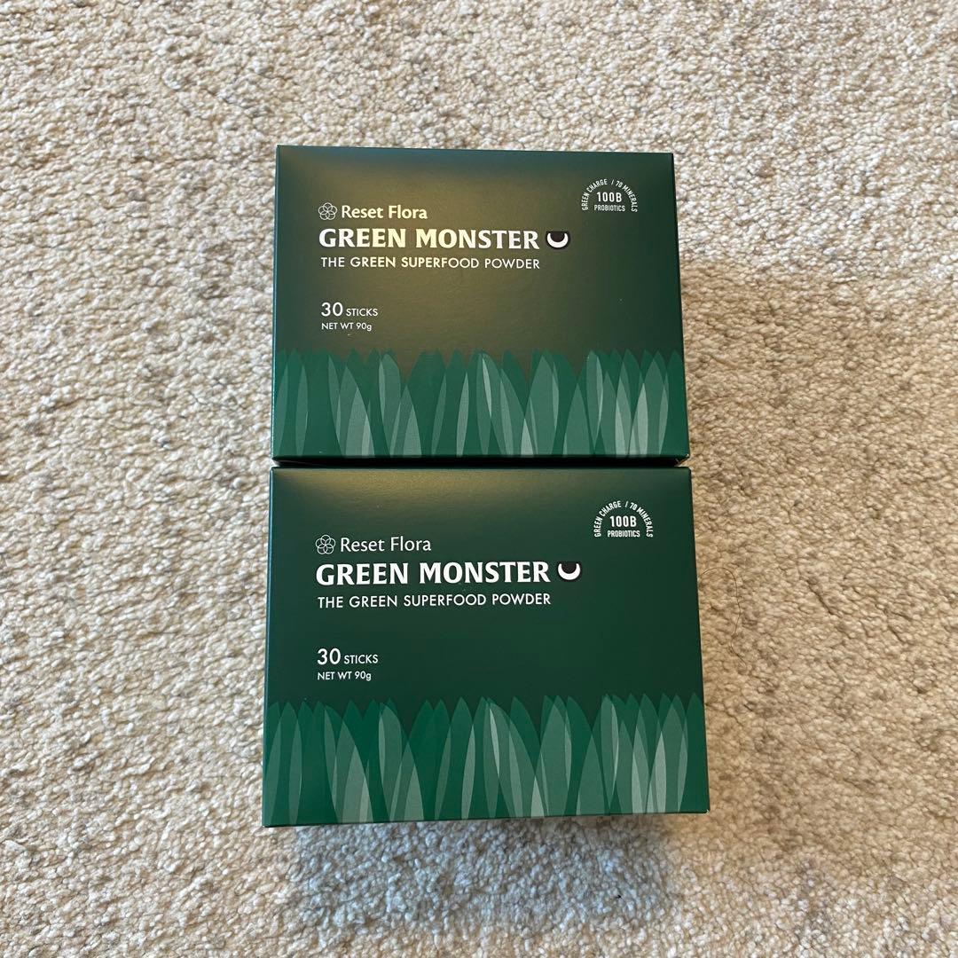 グリーンモンスター 乳酸菌 2箱　賞味期限2028年4月