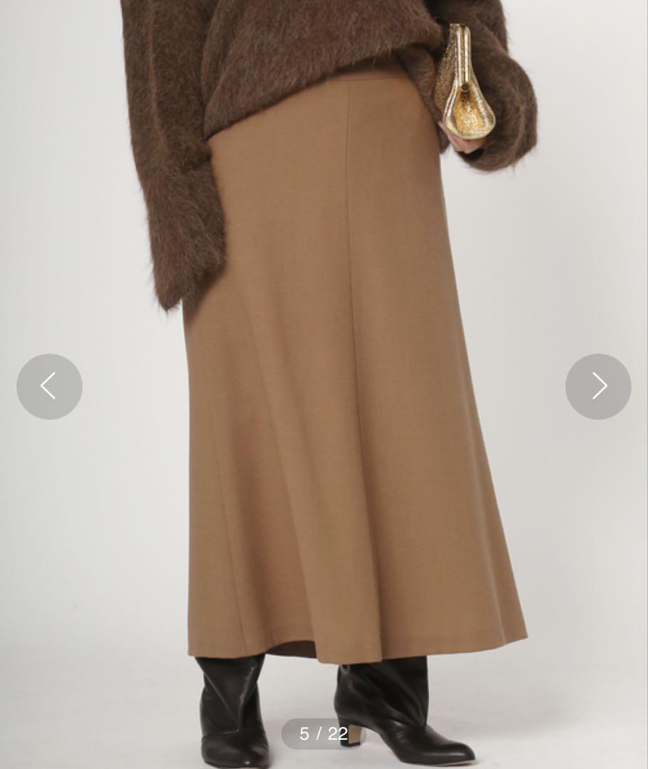 MUSE de Deuxieme Classe DAGGY WOOL フレア