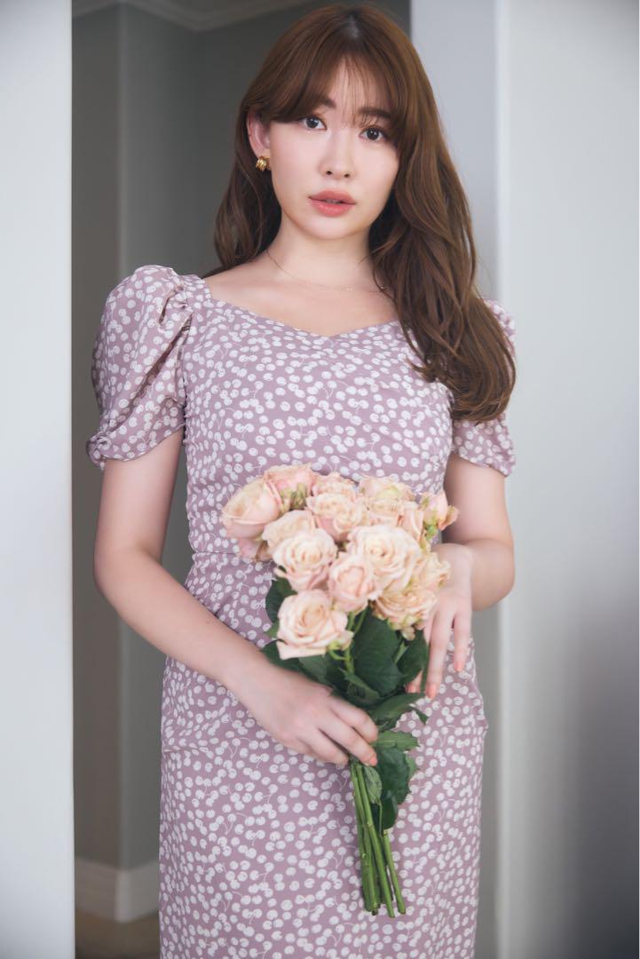 Cherry Pattern Cache-Coeur One-Piece M新品