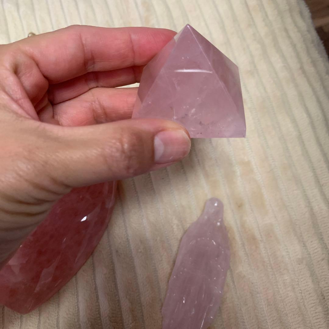 ローズクォーツ 6点セット