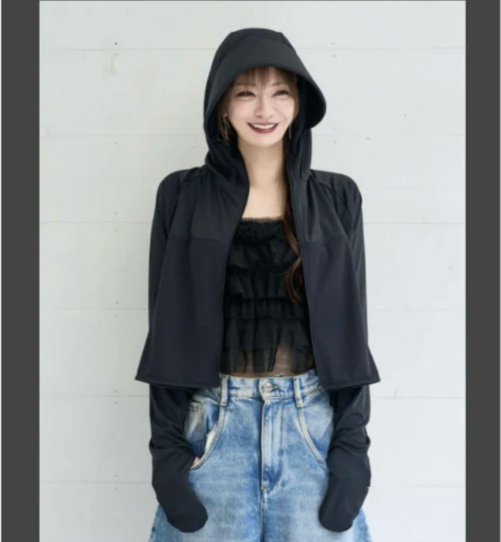 M*O様 成瀬愛里☆遮光パーカー☆忍☆ブラック☆未使用 新品未使用】成瀬愛理 遮光パーカー 忍 黒 - メルカリ