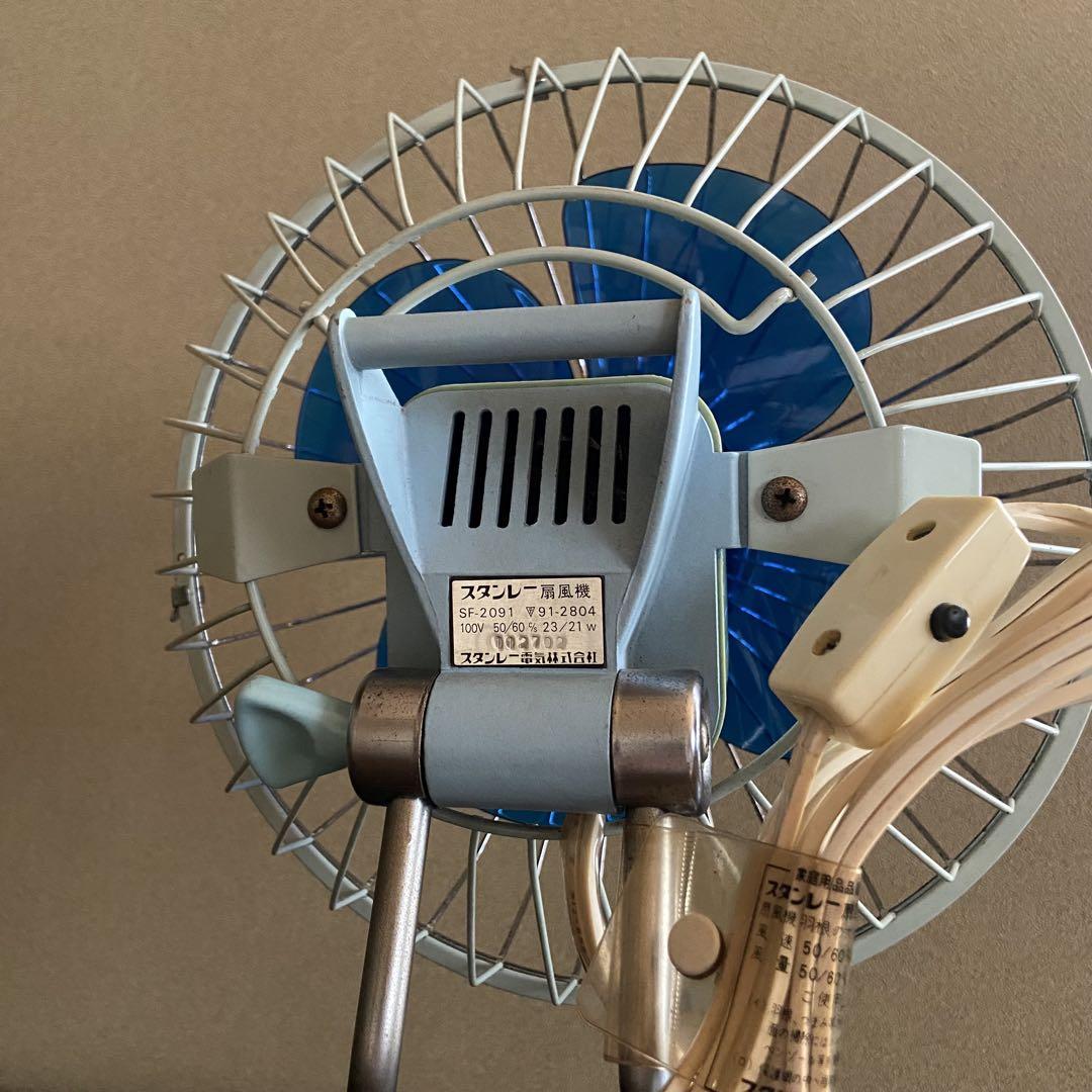 ビンテージ　扇風機　スタンレー　卓上扇風機　昭和レトロ　サーキュレーター　箱付