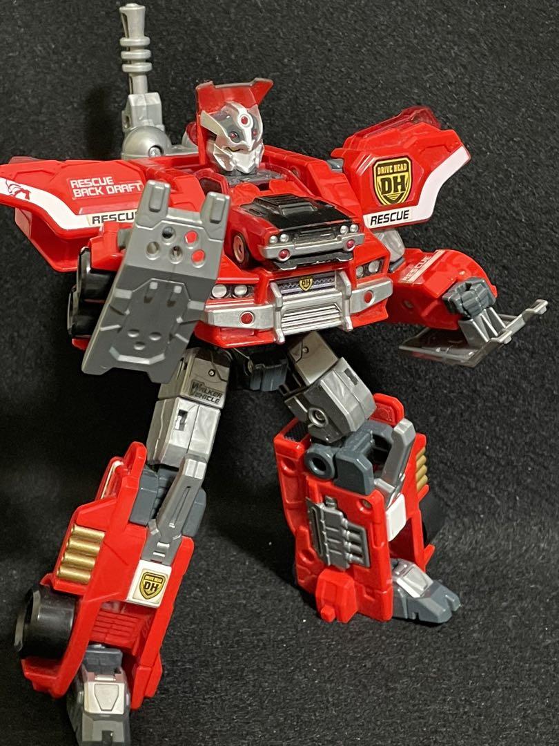 トミカ　ドライブヘッド　ハイパーレスキュー　レスキューバックドラフト