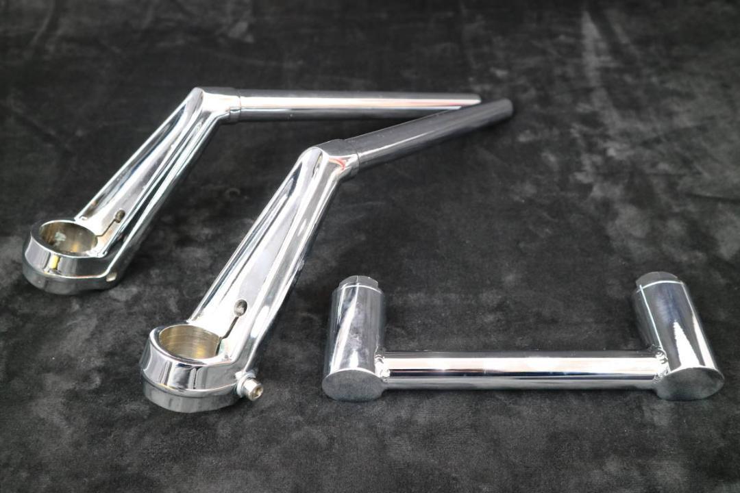 ＶＦハン　タイプ　メッキ　ハンドル＋３５π　変換キット　/ ゼファー400 VFハン タイプ メッキ ハンドル＋35π 変換キット / ゼファー