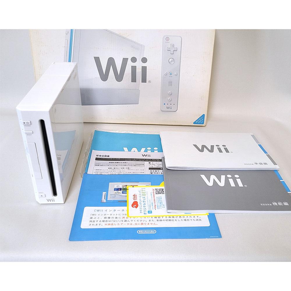 珍しい Wii セット【全て箱付 コントローラー2個ずつ ソフト7本 本体 Nintendo Switch
