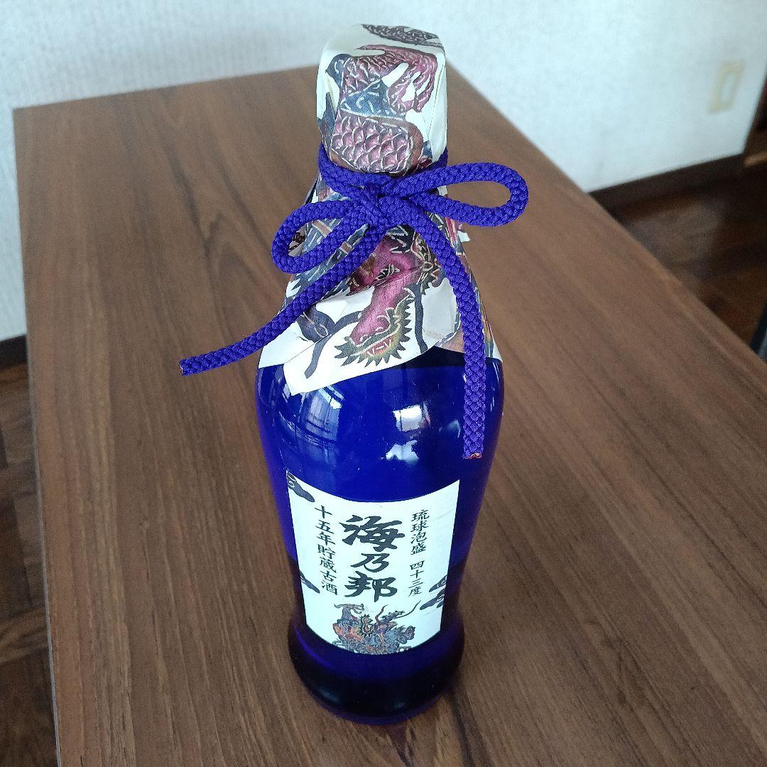 海乃邦 古酒 15年43度 & 紺碧 3年 43度
