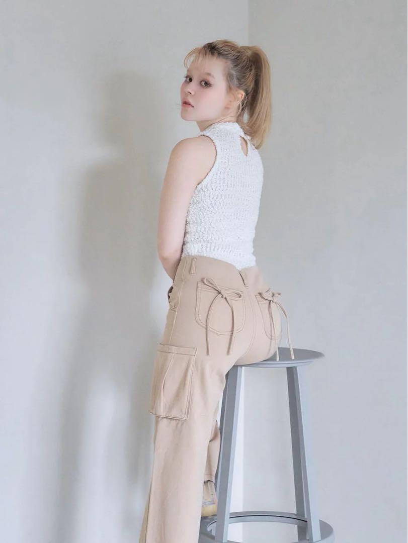 アンドマリー andmary Lotta ribbon tops トップス