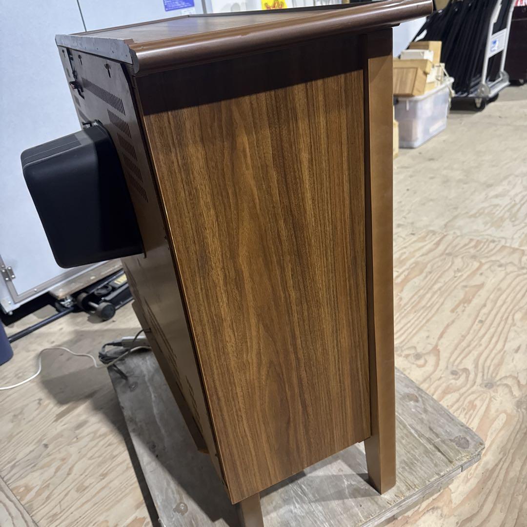 TOSHIBA ブラウン管テレビ ウッド調/アンティーク美品