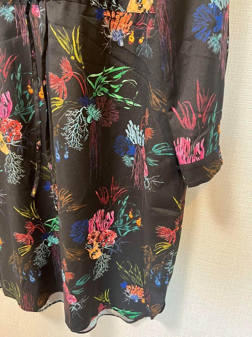 PS ポールスミス 花柄 レディース ロング ワンピース 薄手