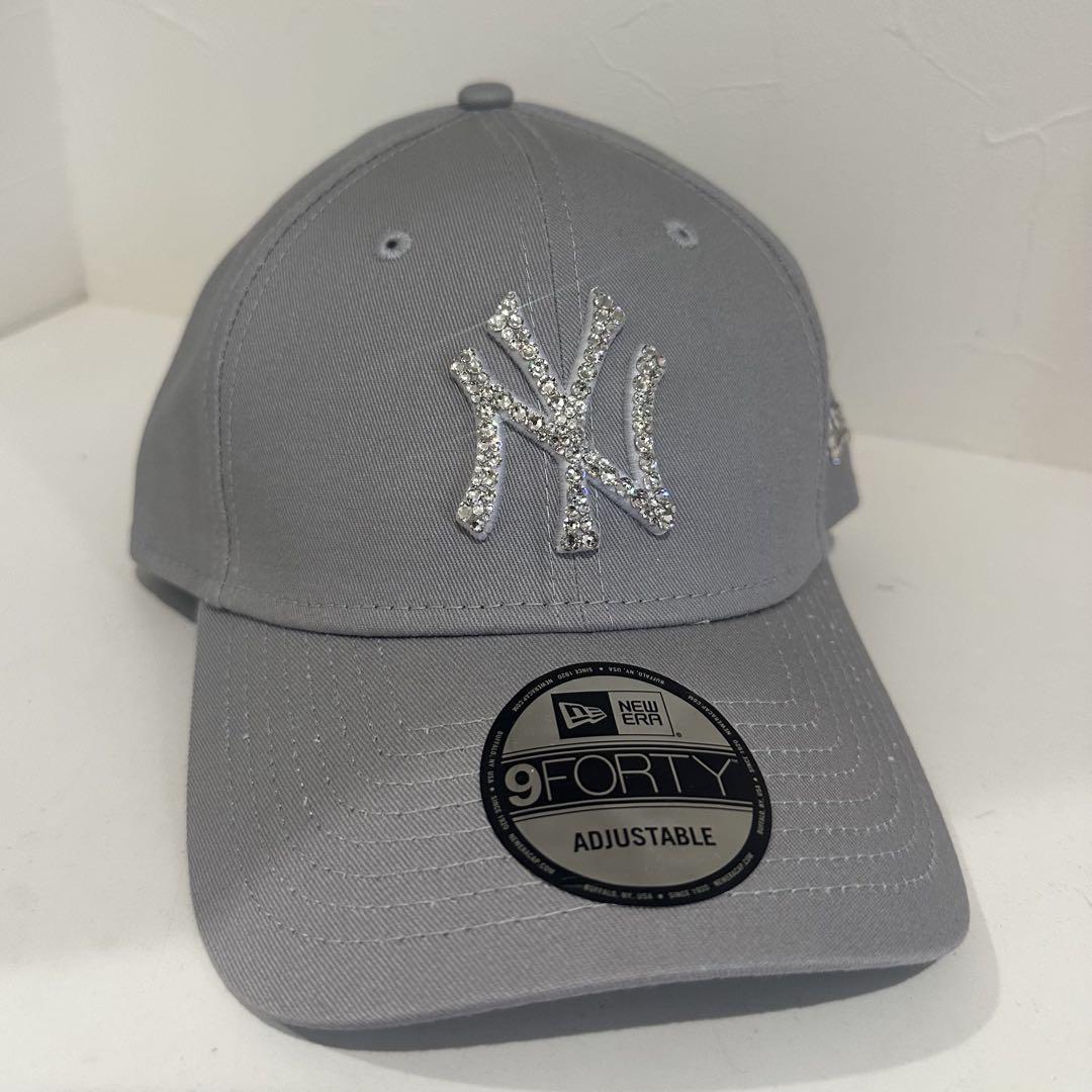 ニューエラ スワロフスキー［NYグレー］ユニセックス NEWERA
