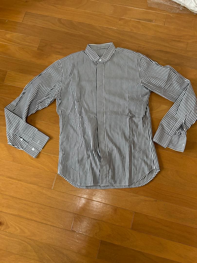 Dior ストライプ 長袖シャツ 38
