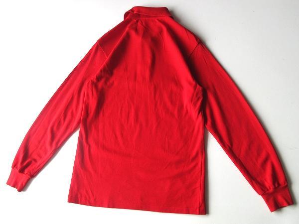 ラコステ ポロシャツ 長袖 L1312 大沢商会 文字ワニ 3 80s 新品 ラコステ ポロシャツ 長袖 L1312 大沢商会 文字ワニ 3 80s 新品