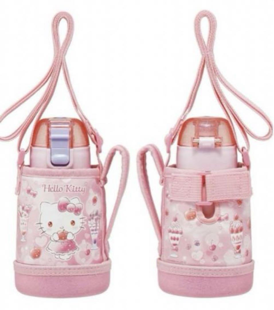 最終セール中ハローキティ子供用水筒400ml ステンレス子供用女の子キッズ