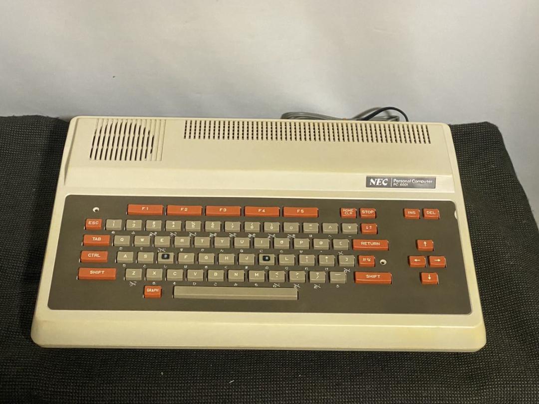 昭和レトロ NEC パーソナルコンピューター PC-6001 パピコン