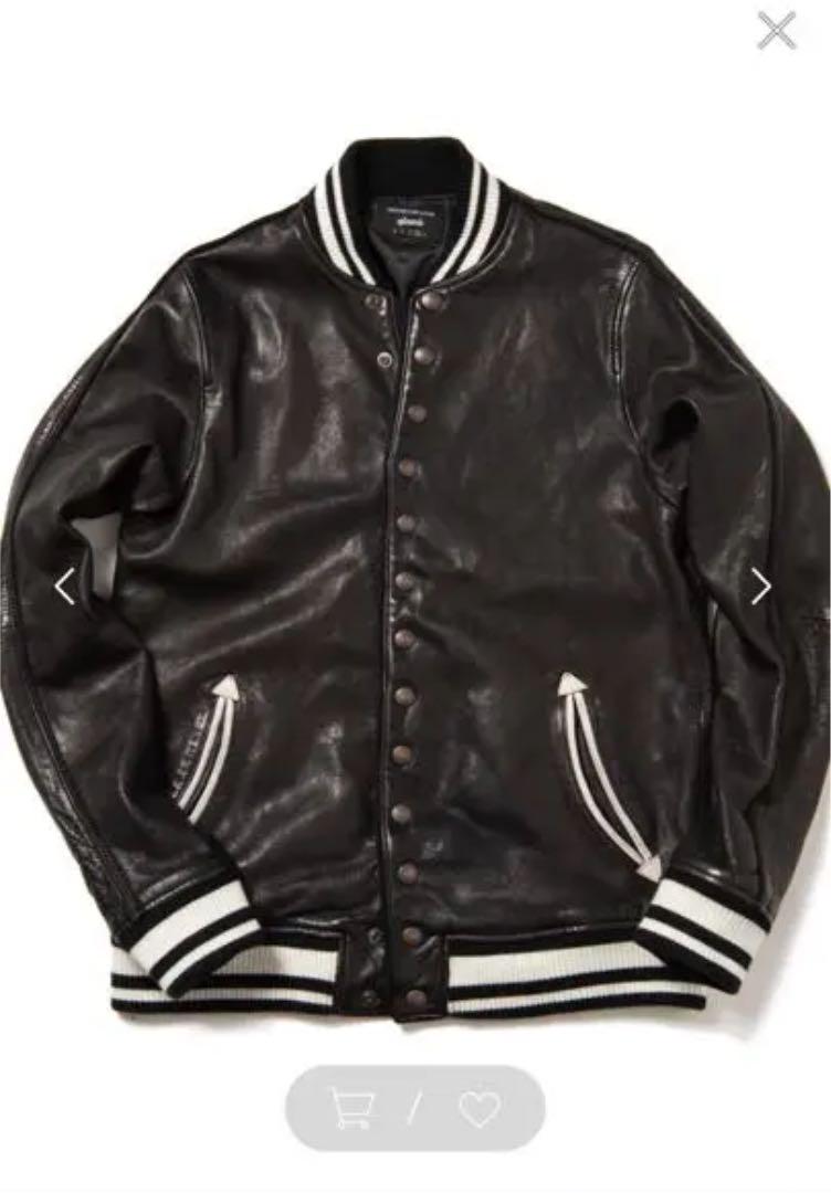 値下げ中：未使用新品 glamb NY stadium JKT - メルカリ