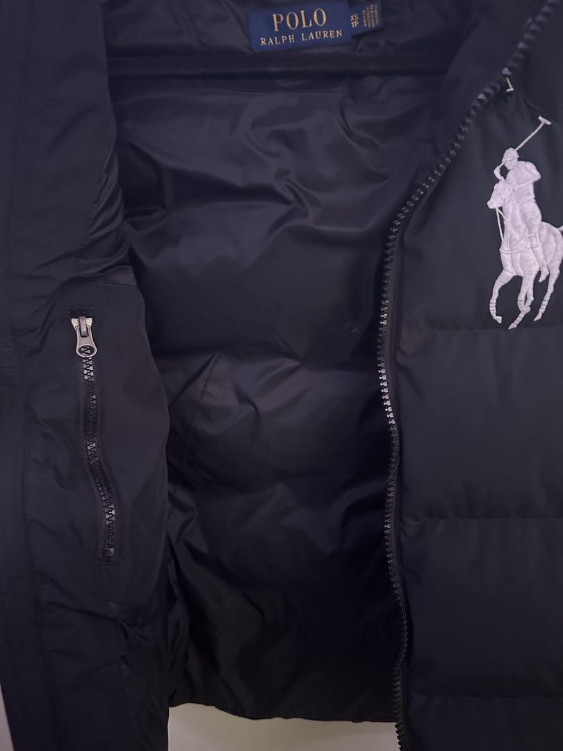 POLO RALPH LAUREN ビッグポニー　ダウンベストラルフローレン 黒