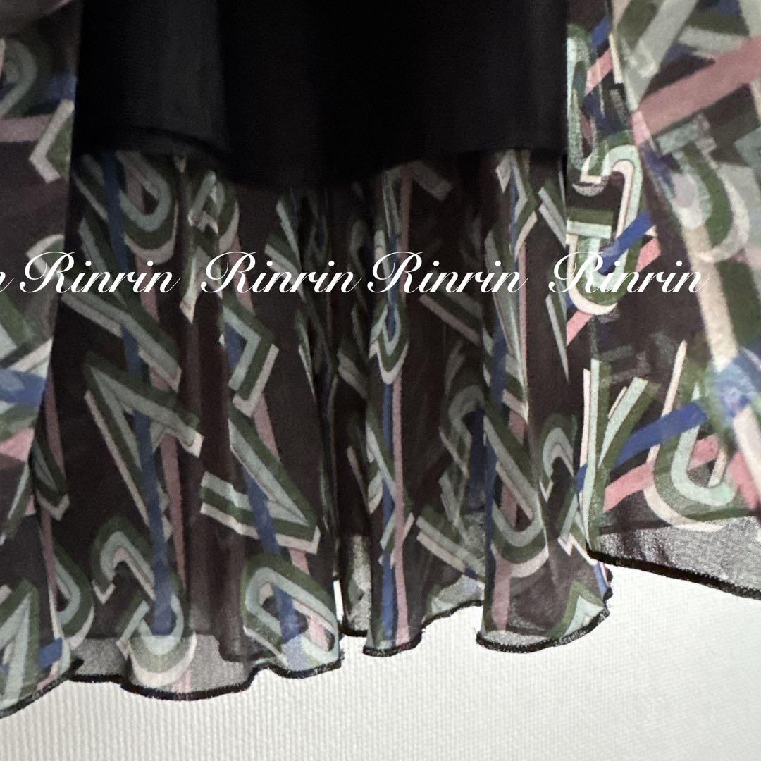 ANAYI レタードプリントプリーツスカート 38 ANAYI レタードプリントプリーツスカート 38 - メルカリ