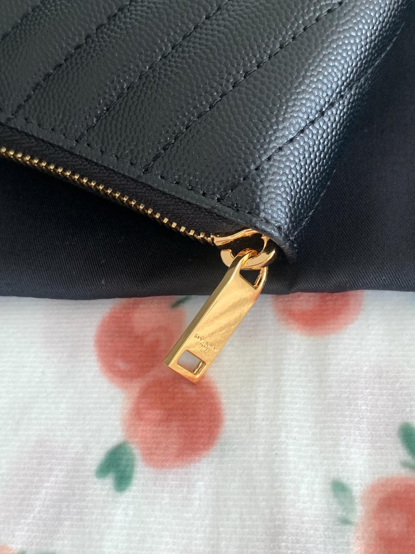 【大人気】SAINT LAURENT 長財布 YSL 小銭入れ カード