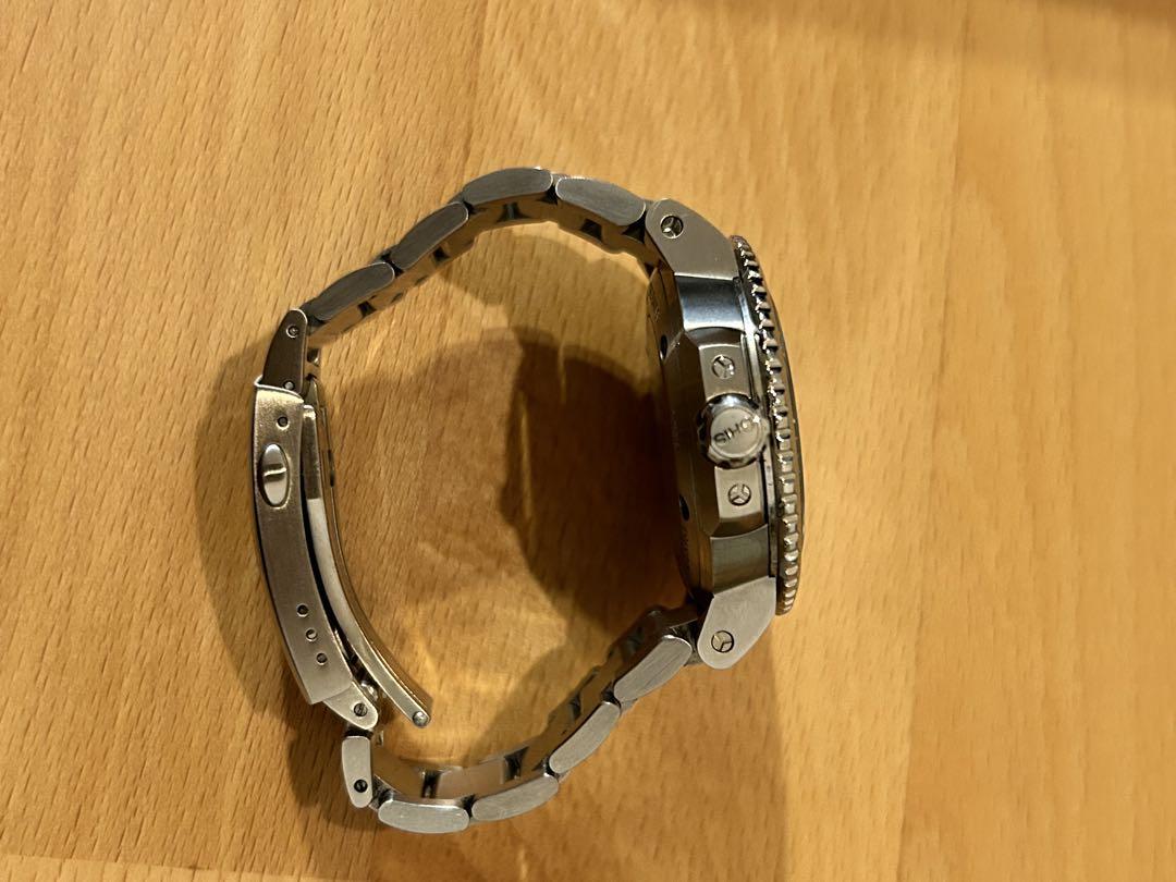 【ケムゴ】ORIS オリス アクイスデイト 39.5mm ブルー文字盤