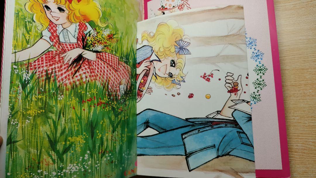 キャンディキャンディ イラスト集 ポスター付き わりと美品 いがらしゆみこ