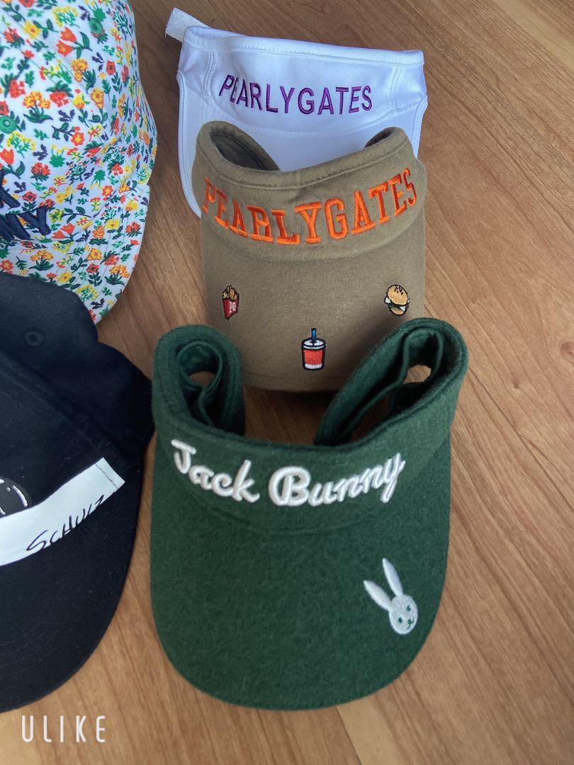 PEARLY GATES JACK BUNNY バイザー7点セット